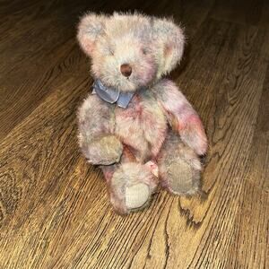 Vtg RUSS Mayberry Colorful Plush Bear 191431 9"